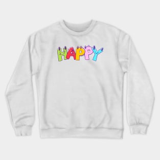 Happy Design kawaii Crewneck Sweatshirt